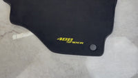 Alfombrillas de Alcántara para Ferrari 488 Spider 2016-2022 con Costura Amarilla