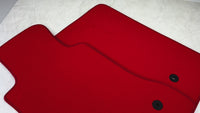 Tapis de voiture rouge pour Chevrolet Corvette C6 (2005-2013)