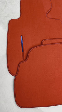 Red Mats For BMW M3 E92 With M Package