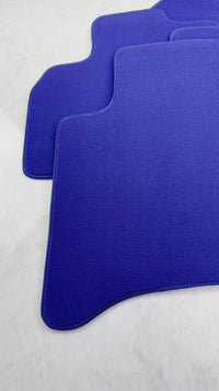 Tapis de voiture bleu pour Honda City (2009-2013)