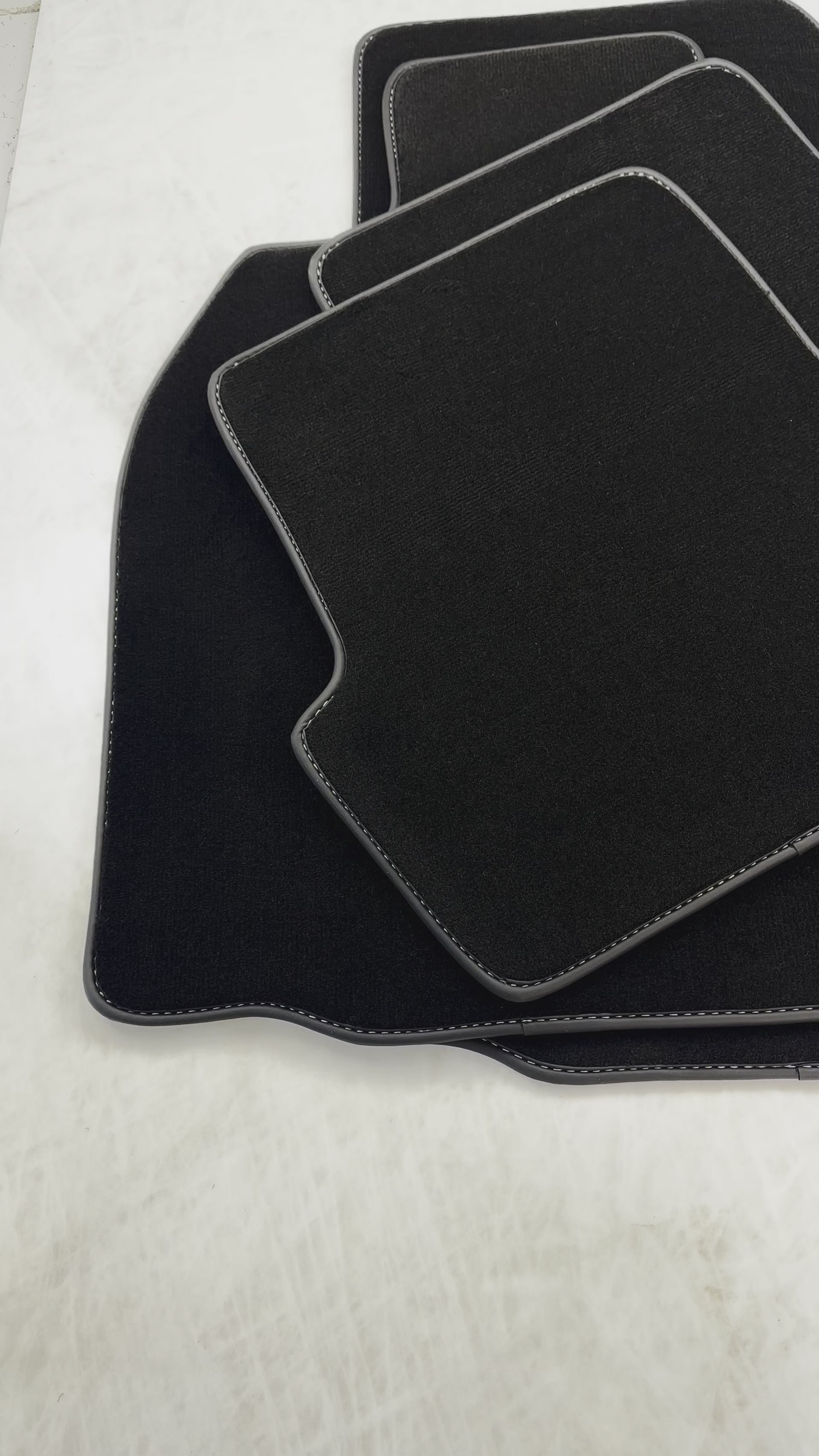 Tapis de voiture noirs pour Porsche 911 - 997 (2004-2012) - AutoWin