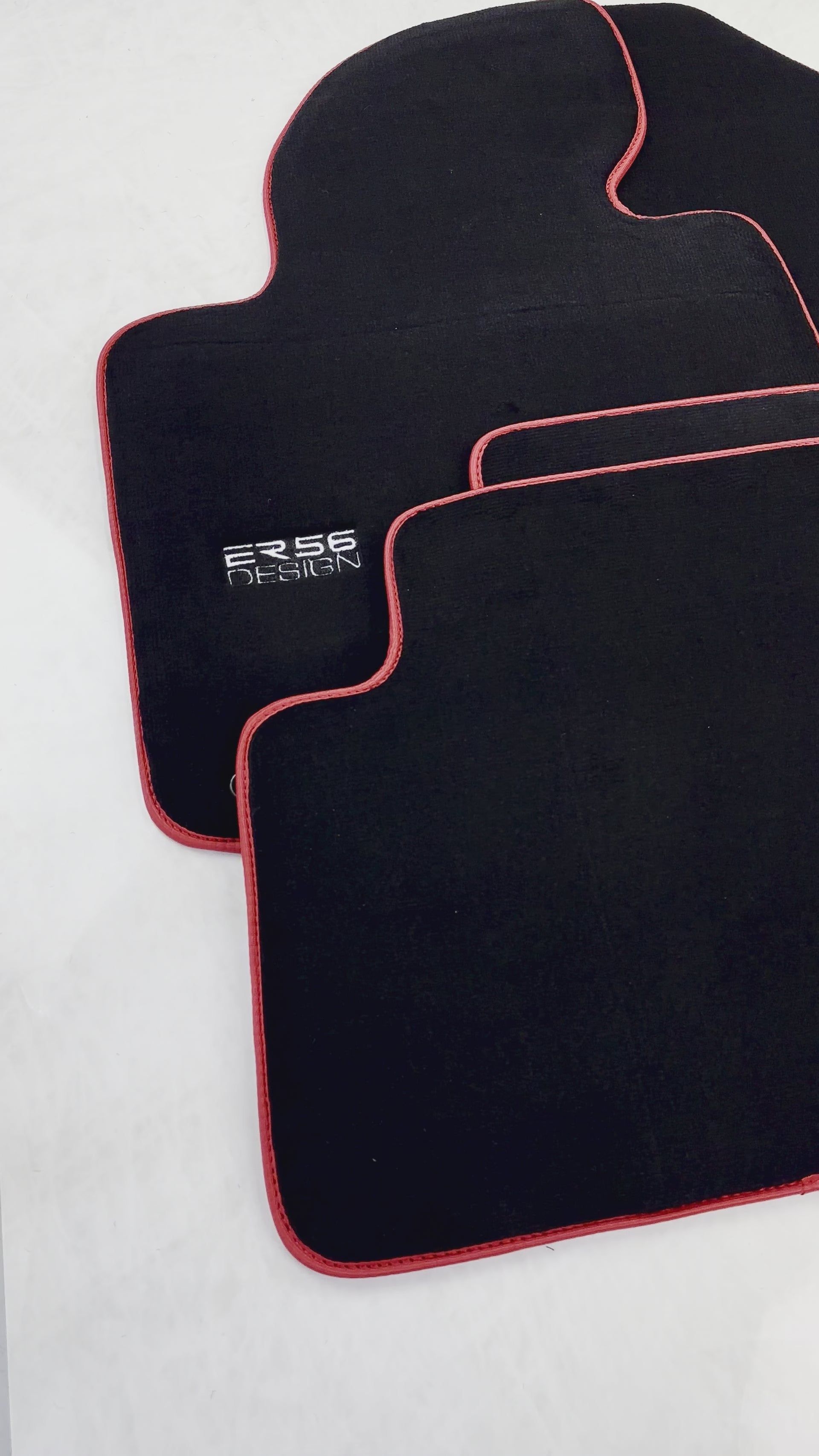 Alfombrillas negras para Kia Sportage (2010-2016) Diseño ER56 - ER56 Design