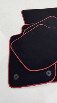 Tapis de voiture noir pour Bentley Continental GT (2018–2023)