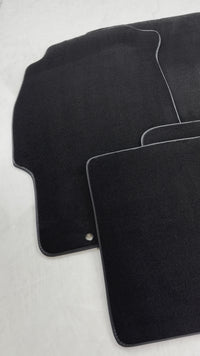 Tapis de voiture noirs pour Honda Civic VI (1995-2000)