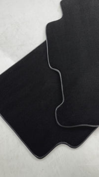 Tapis de voiture noirs pour Honda Civic VII (2001-2005)