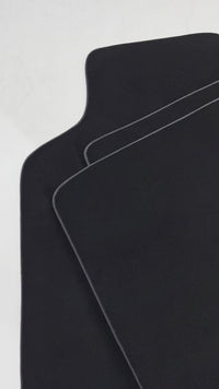 Tapis de voiture noirs sur mesure pour Pontiac FireBird de troisième génération (1982-1992)