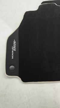 Alfombrillas negras para coche para Ferrari 488 Spider 2015-2022
