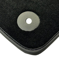 Purple Leather Black Floor Mats for Lamborghini Aventador | Black Trim - AutoWin