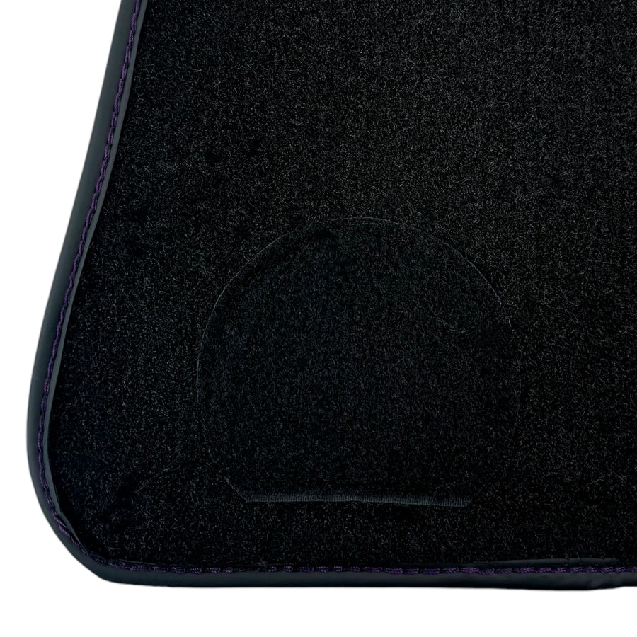 Purple Sheepskin Floor Mats for Rolls-Royce Ghost Series I (2010–2020)