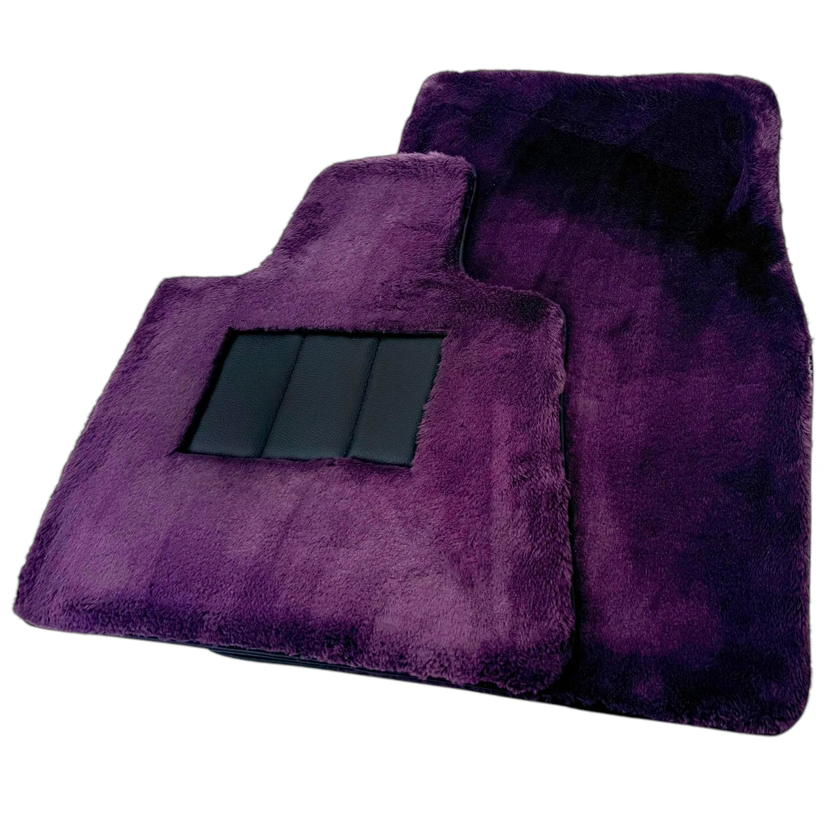 Tappetini in pelle di pecora viola per Rolls-Royce Phantom VIII (2017-2024)