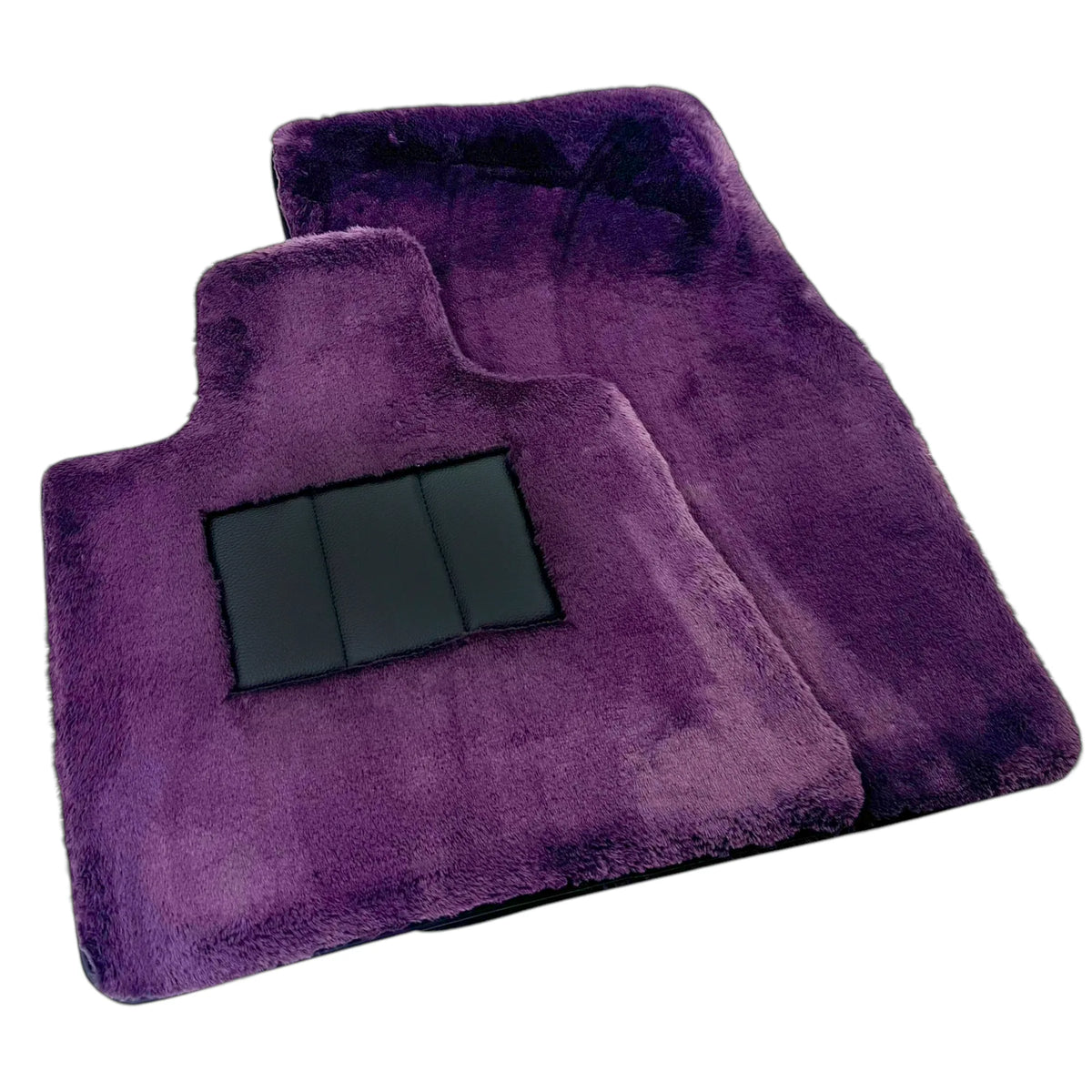Tappetini in pelle di pecora viola per Rolls-Royce Phantom VIII (2017-2024)
