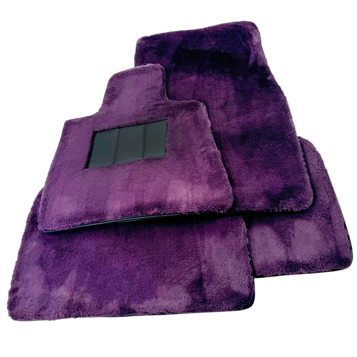 Tappetini in pelle di pecora viola per Rolls-Royce Phantom VIII (2017-2024)