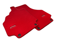 Red Floor Mats for Audi R8 2007-2015 ER56 Design - AutoWin