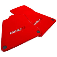 Red Floor Mats For McLaren 650S Tailored - AutoWin