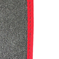 Red Floor Mats for Pontiac FireBird (1993-2002) with Trans Am Logo - AutoWin