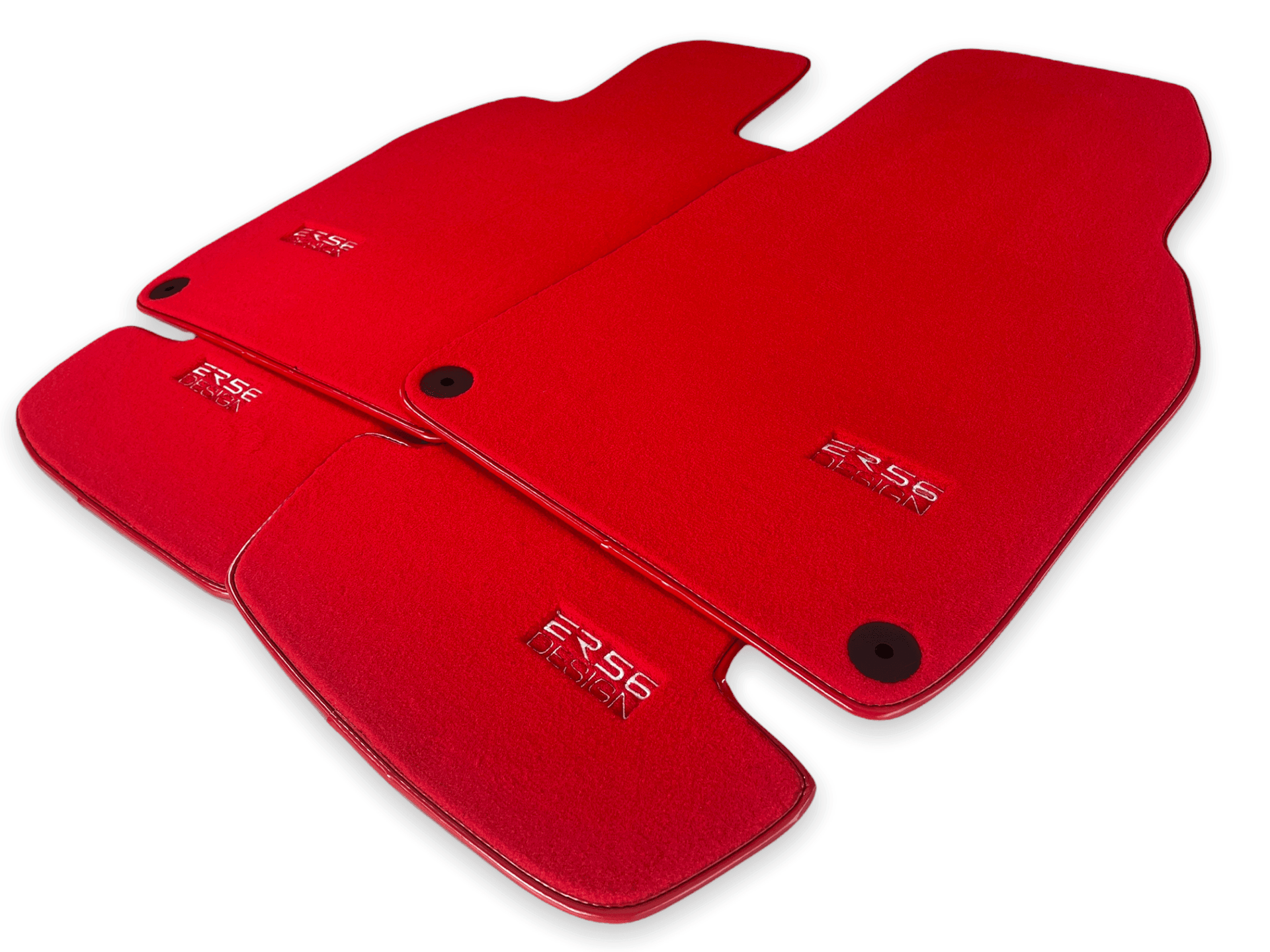Red Floor Mats for Porsche 911 - 992 (2019-2024)| ER56 Design - AutoWin
