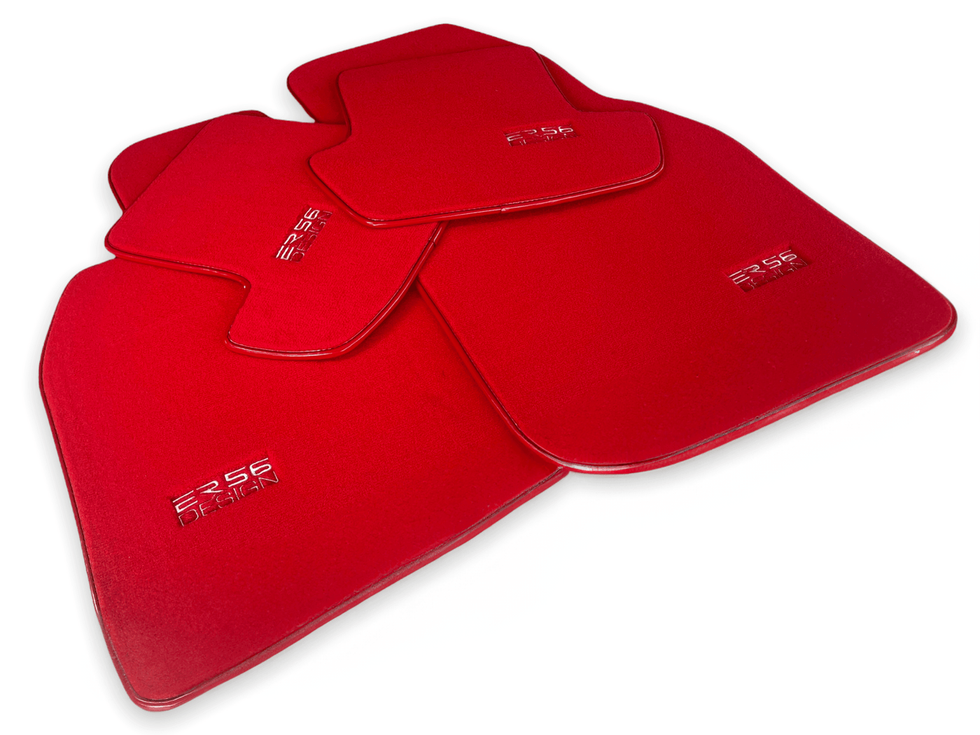 Red Floor Mats for Porsche 911 - 996 (1998-2004) - AutoWin