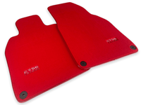 Red Floor Mats for Porsche Cayenne (2003-2010) | ER56 Design - AutoWin
