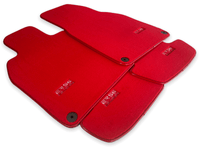 Red Floor Mats for Porsche Cayenne (2003-2010) | ER56 Design - AutoWin