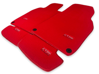 Red Floor Mats for Porsche Macan (2014-2023) | ER56 Design - AutoWin