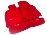 Red Floor Mats for Porsche Panamera (2017-2023) | ER56 Design - AutoWin