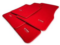 Red Mats For BMW M5 G90 (2023-2026) Sedan - ER56 Design Brand - AutoWin