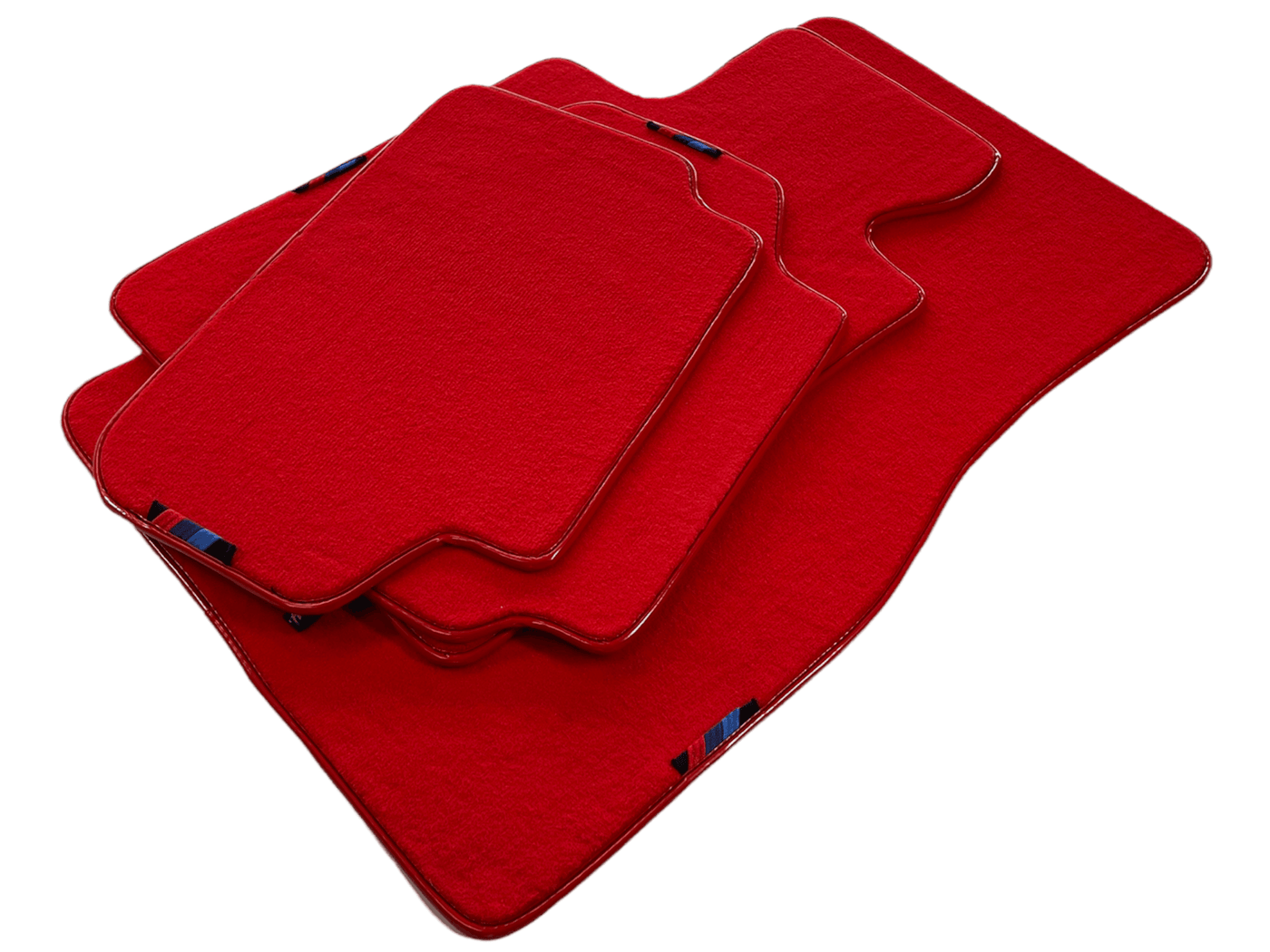 Red Mats For BMW G60 (2023-2026) Sedan With M Package AutoWin Brand - AutoWin