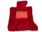Red Sheepskin Floor Mats For Bentley Bentayga Er56 Design Brand - AutoWin