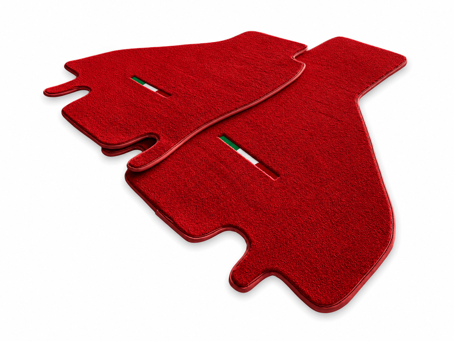 Floor Mats For Ferrari Testarossa 1984–1996 Red Autowin Brand Italy Edition