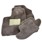 Sheepskin Floor Mats For Bentley Continental GTC (2018-2023) ER56 Design - AutoWin