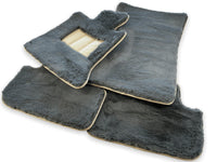 Sheepskin Floor Mats For Rolls Royce Phantom VIII (2017-2024) ER56 Design Brand - AutoWin