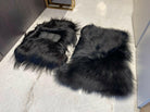 Sheepskin Floor Mats For Rolls Royce Spectre (2023-2024) ER56 Design Brand - AutoWin