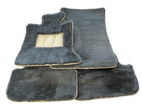 Sheepskin Floor Mats For Rolls Royce Spectre (2023-2024) ER56 Design Brand - AutoWin