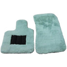 Tiffany Blue Sheepskin Floor Mats For Bentley Bentayga Er56 Design Brand - AutoWin