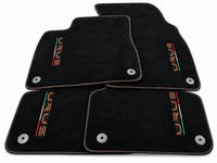 Floor Mats For Lamborghini Urus Black Tailored Carpets - Brown