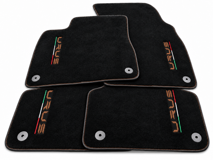 Floor Mats For Lamborghini Urus Black Tailored Carpets - Brown