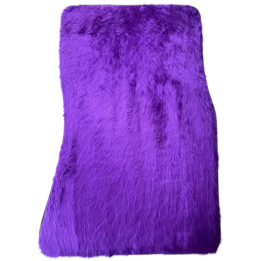 Tapis de sol en peau de mouton violet pour Rolls-Royce Phantom VIII (2017-2024) - AutoWin