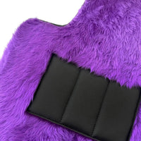 Tapis de sol en peau de mouton violet pour Rolls-Royce Phantom VIII (2017-2024) - AutoWin