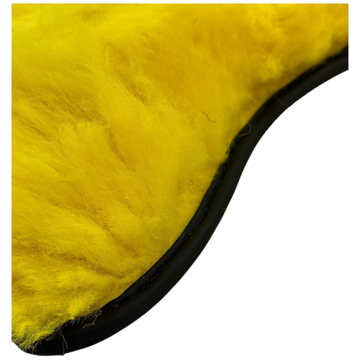 Yellow Sheepskin Floor Mats for Rolls Royce Ghost Series II (2021-2024) ER56 Design Brand - AutoWin
