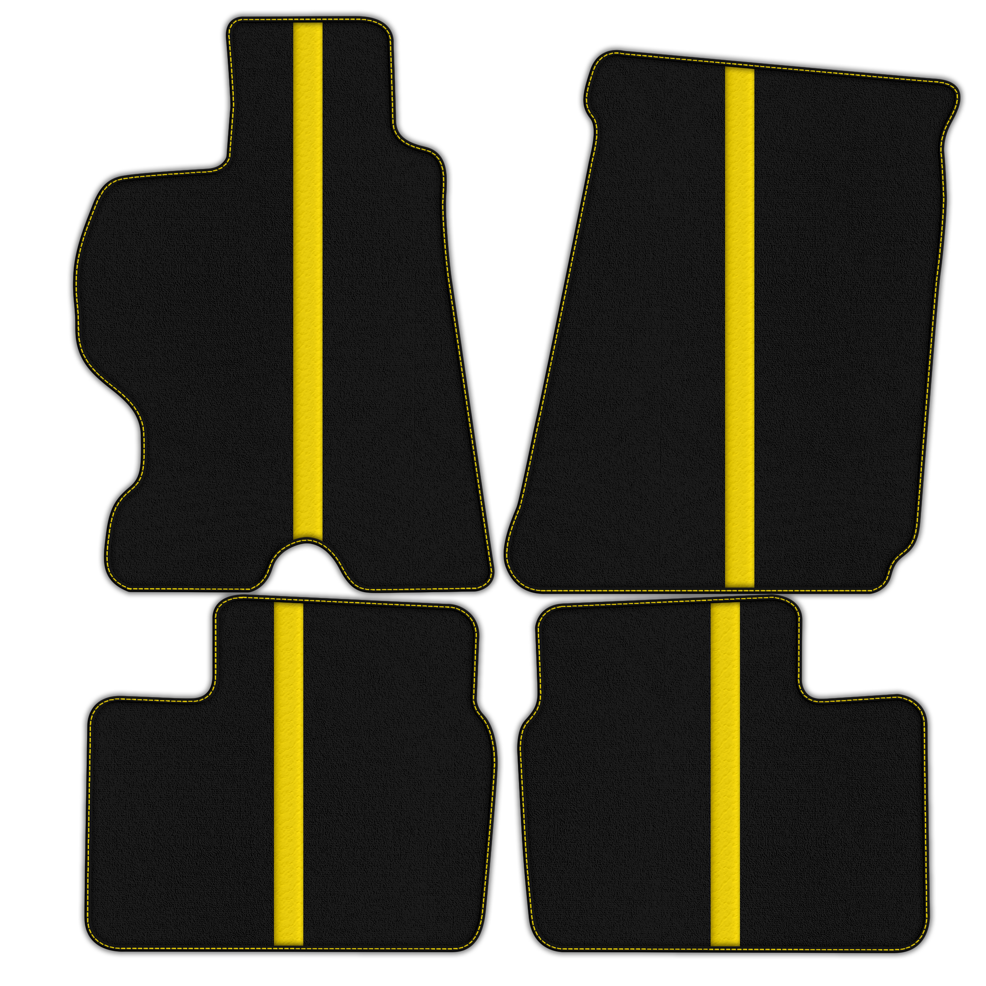 Premium Black Floor Mats for Ferrari F12 Berlinetta (2012-2022)