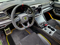 Alfombrillas de coche personalizables en cuero Alcantara para Lamborghini Urus