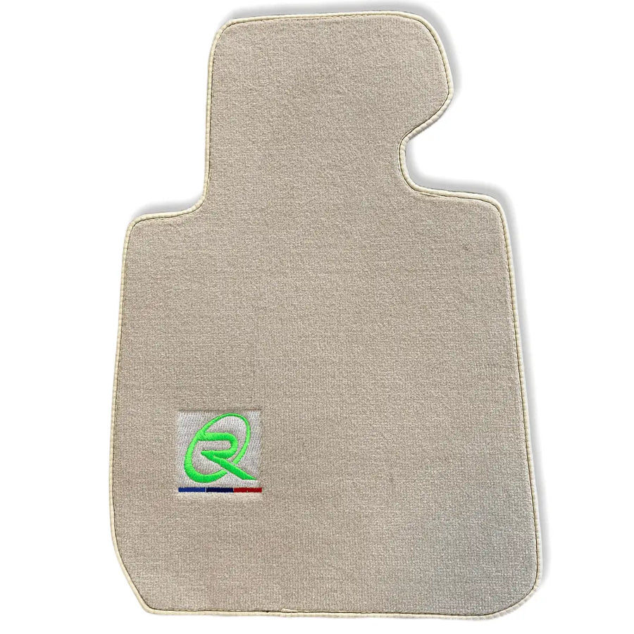 Beige Floor Mats For BMW 3 Series F30 Brand Tailored Set Perfect Fit - AutoWin
