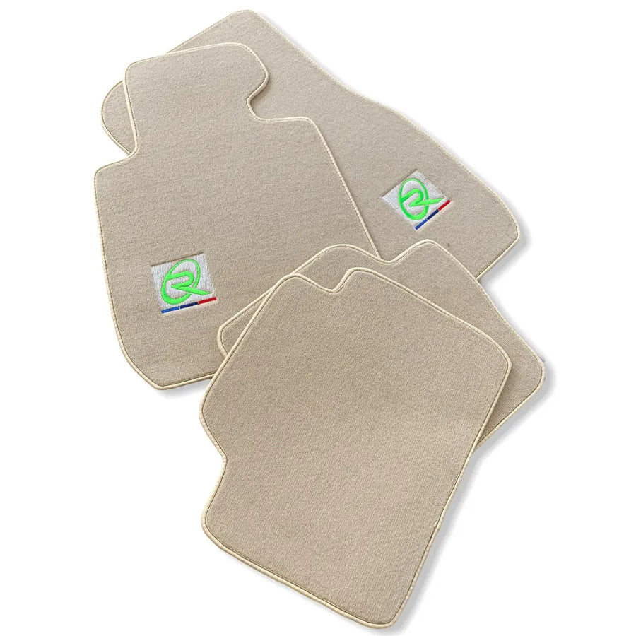 Beige Floor Mats For BMW 5 Series F07 Gt Brand Tailored Set Perfect Fit - AutoWin