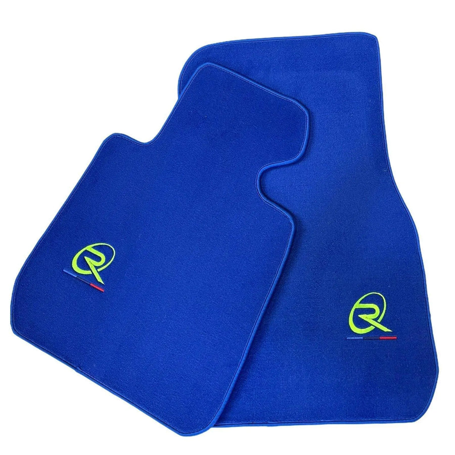 Blue Floor Mats For BMW 3 Series E90 Tailored Set - AutoWin