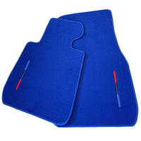Blue Floor Mats For BMW 5 Series F10 With M Package - AutoWin