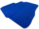Blue Floor Mats For BMW M3 F80 Series With M Package - AutoWin