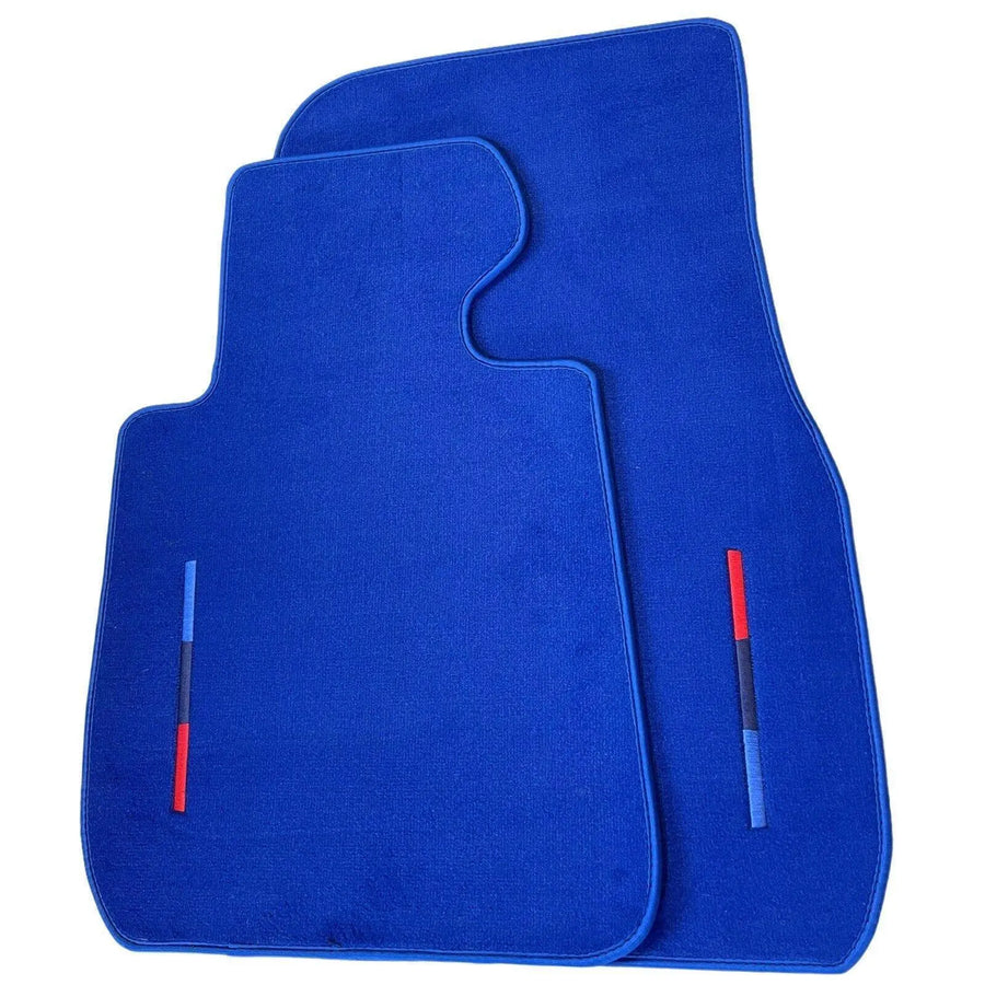 Blue Floor Mats for BMW iX (2022-2024) with M Package - AutoWin