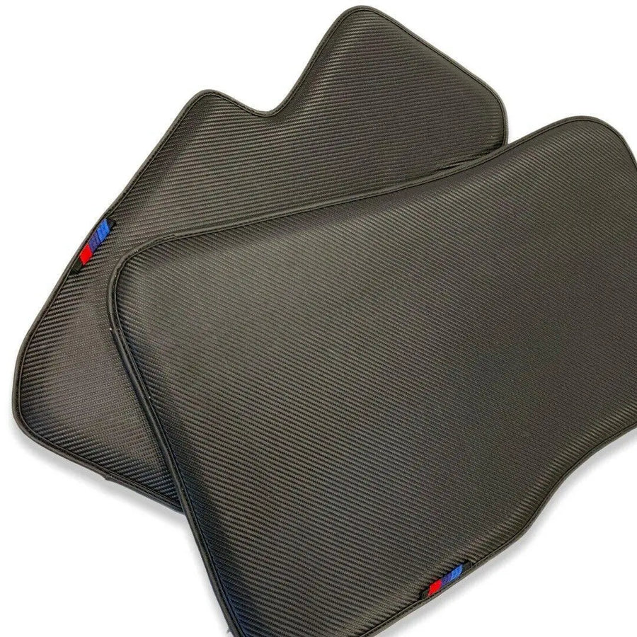 Floor Mats For BMW 6 Series E63 Autowin Brand Carbon Fiber Leather - AutoWin