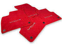 Floor Mats For Lamborghini Urus Red Tailored Carpets - AutoWin