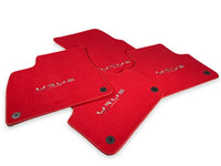 Floor Mats For Lamborghini Urus Red Tailored Carpets - AutoWin